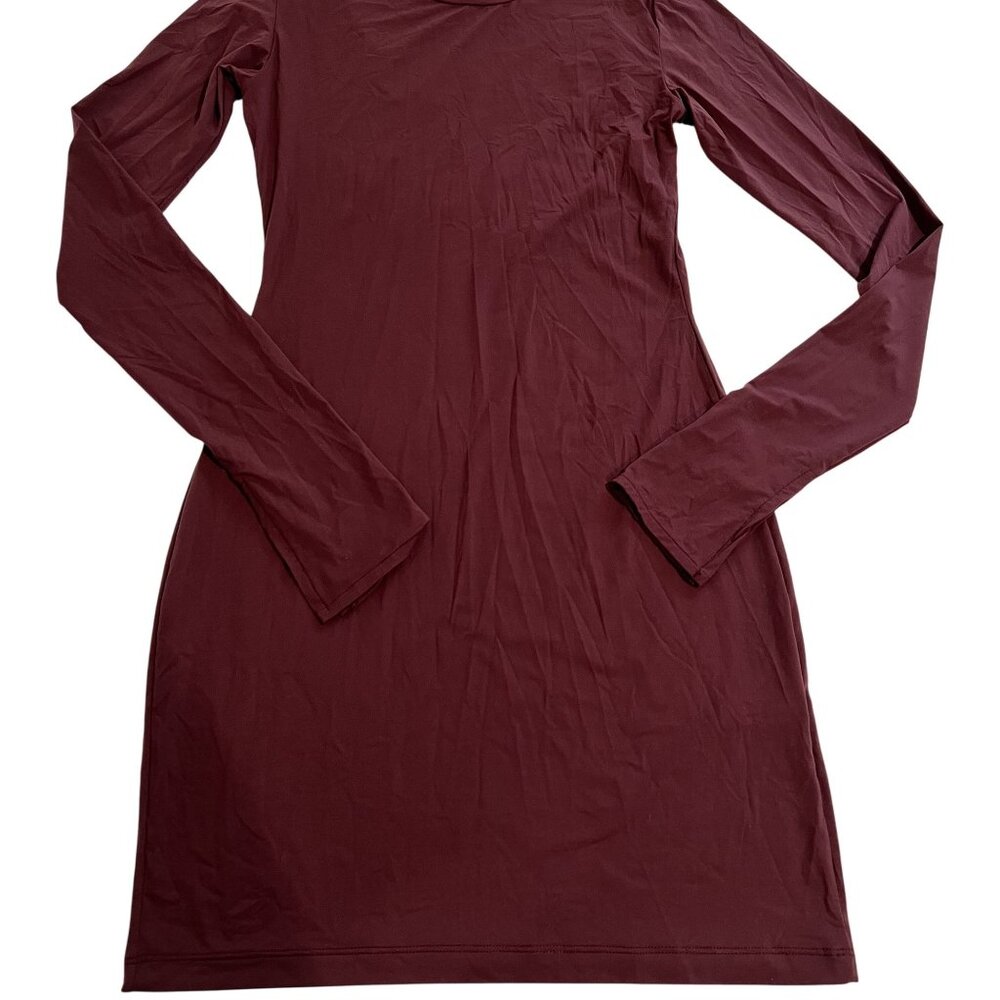 CHAM Mini Dress in Burgundy